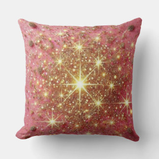 Glittering Galaxy Throw Kissen