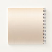 Glittering Glamour Crown Pearl Notizblock (Rückseite)