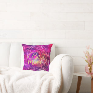 Glittering Glamour Mama Mangenta Kissen