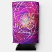 Glittering Glamour Mama Mangenta Selters Dosenkühler (Vorderseite)