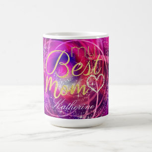 Glittering Glamour Mama Mangenta Verwandlungstasse