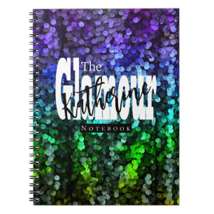 Glittering Glamour Sequin Notizblock