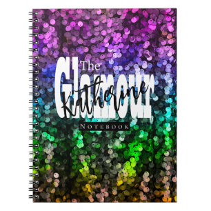 Glittering Glamour Sequin Notizblock