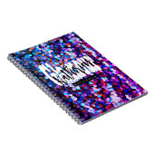 Glittering Glamour Sequin Notizblock (Rechte Seite)