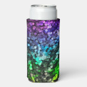 Glittering Glamour Sequin Selters Dosenkühler (Seltzer Rückseite)