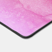 Glittering Hearts Pink Red Desk Mat Schreibtischunterlage (Ecke)