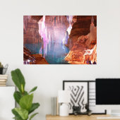 Glittering Höhlen Print Poster (Heimbüro)