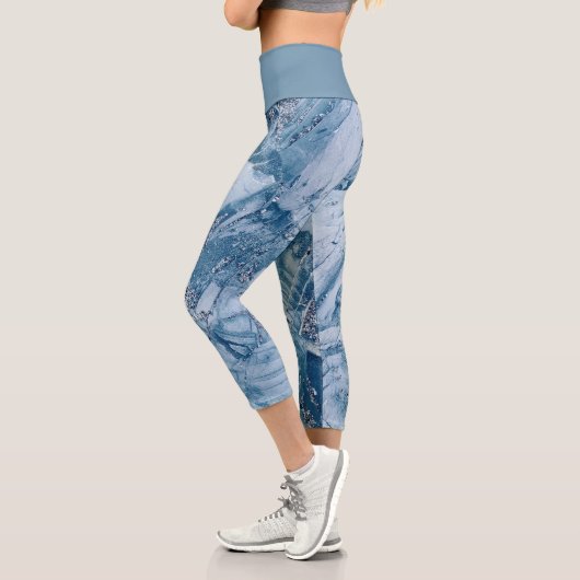 Glittering Marble Capri Leggings (Links)