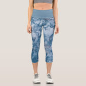 Glittering Marble Capri Leggings (Vorderseite)