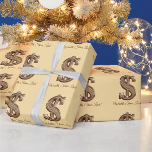 "Glittering Money Sign" Geschenkpapier