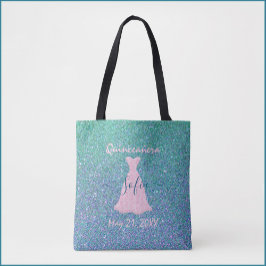 Glittering Quinceanera-Gedenken Tasche