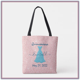 Glittering Quinceanera Gedenktasche Tasche
