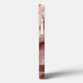 Glittering Rose Gold Elegantes Foto Case-Mate iPhone Hülle (Rückseite / Links)