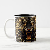 Glittering Tiger Zweifarbige Tasse (Links)