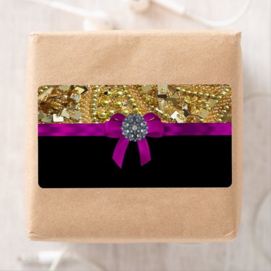 Glitterium gold & schwarz (Insitu)