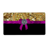 Glitterium gold & schwarz (Vorne)