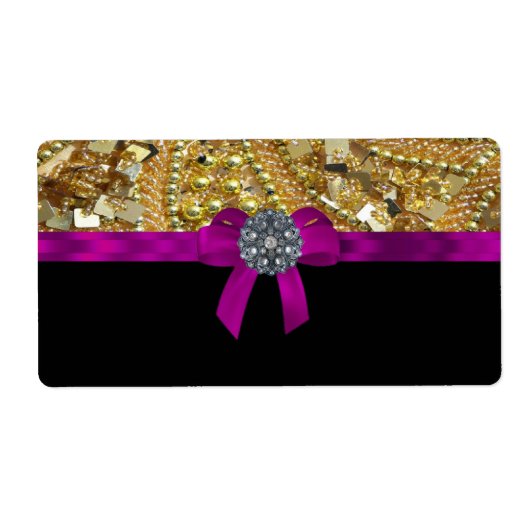 Glitterium gold & schwarz (Vorne)