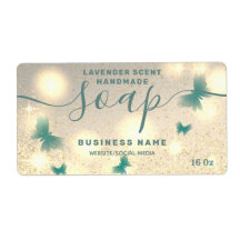 Glitterium-Schmetterling-Schriftzeichen