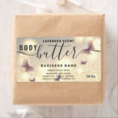 Glitterium-Schmetterling-Skript-Butterlabel (Insitu)