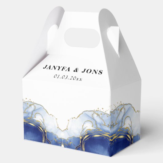 Glittermarmor geschenkschachtel (Vorderseite)