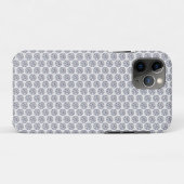 Glittern Diamantenmuster auf Silber Case-Mate iPhone Hülle (Rückseite (Horizontal))