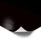 Glitternblasen Poster (Ecke)