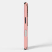 Glitternde Tropfen im rosa Hintergrund Case-Mate iPhone Hülle (Rückseite / Rechts)