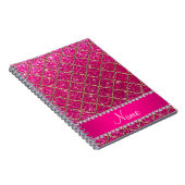 Glitterneonmarokkaner des Namegoldheißen Rosas Notizblock (Rechte Seite)