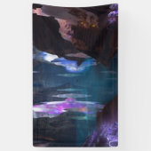 Glitternhöhlen durch Nachtbanner Banner (Vertikal)