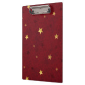 Glitternstars Royal Red Klemmbrett (Links)
