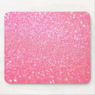 Glitterrosa Mousepad