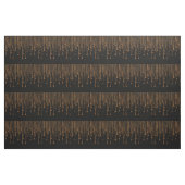 Glitterwasser des Chic lässt Trendy schwarzes Stoff (Yard (91,4 cm))