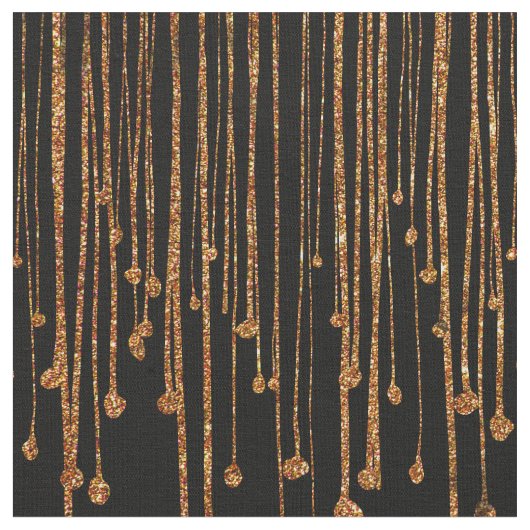 Glitterwasser des Chic lässt Trendy schwarzes Stoff (Nahaufnahme)