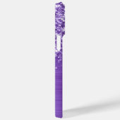 Glittery Amethyst Lila Glam Name Case-Mate iPhone Hülle (Rückseite / Rechts)