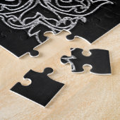 Glittery Bat Halloween Puzzle (Seite)