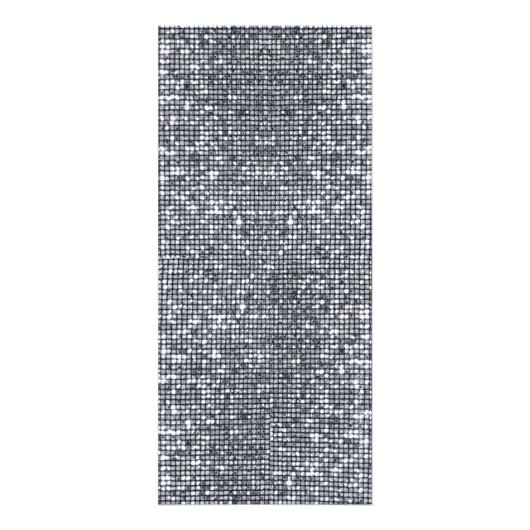 Glittery Black/Silver Glamour Elegantes Programm/ Werbekarte (Hinten)