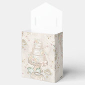 Glittery Bridal Wedding Pattern Geschenkschachtel (Geöffnet)