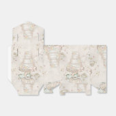 Glittery Bridal Wedding Pattern Geschenkschachtel (Ungefaltet)