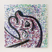 Glittery Dog Jigsaw Puzzle (Horizontal)