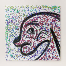 Glittery Dog Jigsaw Puzzle