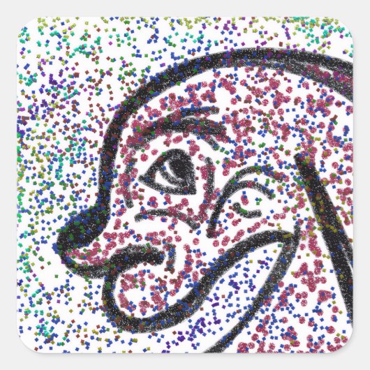 Glittery Dog Sticker Sheets (Vorderseite)