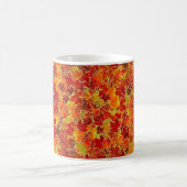 Glittery Fall Maple Blätter Kaffeetasse (Mittel)