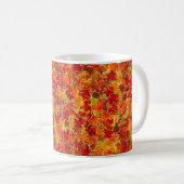 Glittery Fall Maple Blätter Kaffeetasse (VorderseiteRechts)
