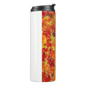 Glittery Fall Maple Blätter Thermosbecher (Nach links gedreht)