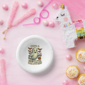 Glittery Ghost "Habe ein wunderschönes Halloween" Pappteller (Party)