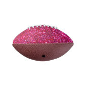 Glittery Glam Football Pink Sparkly Cute Ohrts (Gedreht 270)