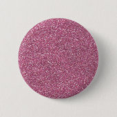 Glittery glänzende rosa Glitzern Button (Vorderseite)