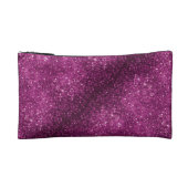 Glittery glückliche Muchness-Tasche Makeup-Tasche (Rückseite)