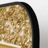 Glittery Gold 40 und fabelhaft Pickleball Schläger (Linke Seite)