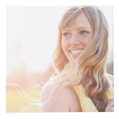 Glittery Gold Foil Mis XV Años Foto Würfel (Rechts)